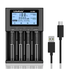 Cargador tester bateria Litio LiitoKala lii-m4 M0217 miniatura 2