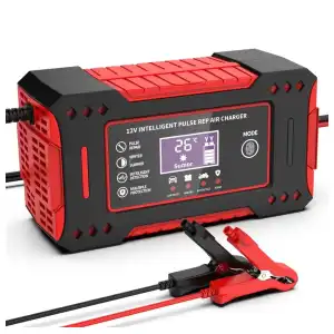 CARGADOR INTELIGENTE DE BATERIAS DE AUTO Y MOTO M0218 miniatura 1