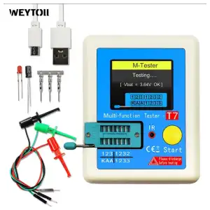 tester de componentes Electrónicos  LCR-17 M0476 miniatura 1