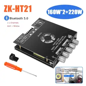 Amplificador 160w Clase D ZK-HT21 M0371 miniatura 1