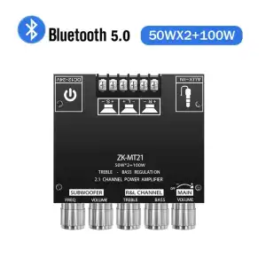 Amplificador MT-21 100w x canal M0477 miniatura 1