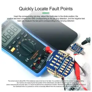 TESTER CELL PUERTO VOLTAJE Relife TB - 07 M0301 miniatura 2