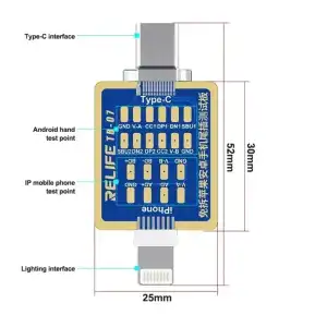 TESTER CELL PUERTO VOLTAJE Relife TB - 07 M0301 miniatura 3