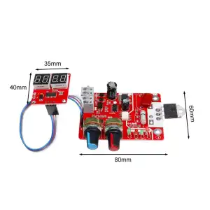 Placa controladora para soldadora de punto 100A M0377 miniatura 2