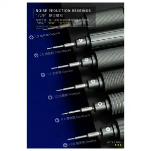 Set de Destornilladores mecánico Pro IShell MAX 6 en 1, alta dureza, precisión, Pro M0489 miniatura 4