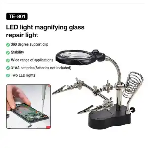 Lupa de Clip 3,5x 12X, M0076 miniatura 2