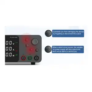 Fuente Wanptek 30v 10 A TPS3010 miniatura 8