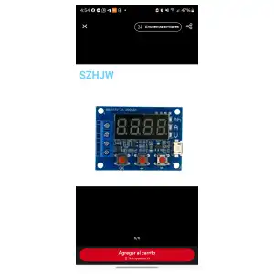 Tester de capacidad de batería ZB2L3 M0044 miniatura 5