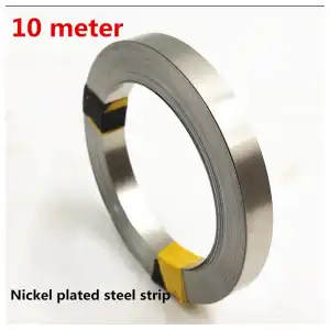 Cinta De Níquel Puro 10M (0.12 mm x 8 mm) M0383 miniatura 1