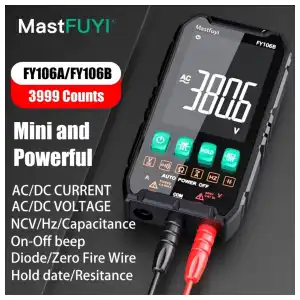 MASTFUYI Multimetro Digital, FY106B M0225 miniatura 8