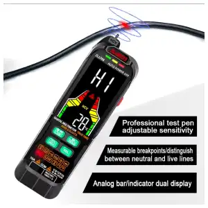 Multimetro inteligente Recargable  ZL126A M0386 miniatura 2