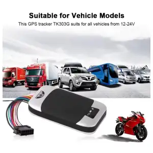 Localizador GPS para coche TK303, 2G, GSM, resistente al agua IP66, Control remoto, corte de motor, Geofence, aplicación Web gratuita  M0735 miniatura 1