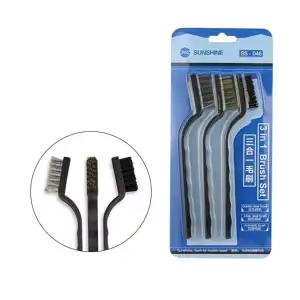 Set de brochas SUNSHINE 3 en 1. M0129 miniatura 1