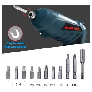 Destornillador recargable    НАNMATEK 3.6V LI-ON M0749 miniatura 5