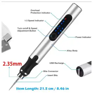 Dremel inalámbrico JANGKLIFE M0227 miniatura 2