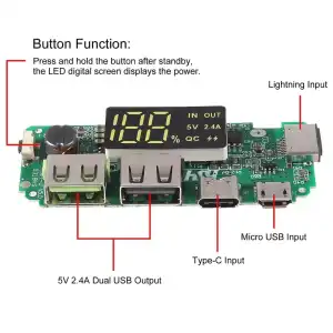 Placa de cargador de batería de litio M0507 miniatura 4