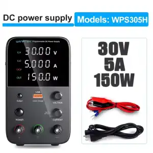 Wanptek fuente CC 30v 10A programable WPS30110H M0509 miniatura 2