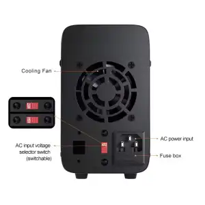 Wanptek fuente CC 30v 10A programable WPS30110H M0509 miniatura 3
