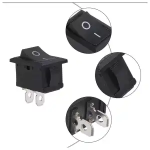 Interruptor basculante  pqt 15 piezas. M0103 miniatura 4