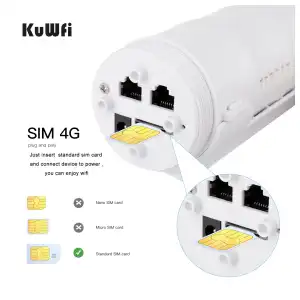 KuWFi 4G Router WIFI para exteriores 300Mbps impermeable  M0315 miniatura 3