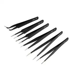 Kit de pinzas antiestáticas. M0165 miniatura 7