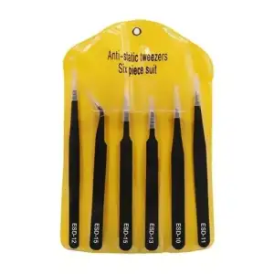 Kit de pinzas antiestáticas. M0165 miniatura 1