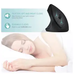 MOUSE vertical ergonómico 2,4 GHz inalámbrico ratón óptico M0391 miniatura 2