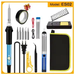 Kit cautin 13 psc estuche , 60w M0261 miniatura 1