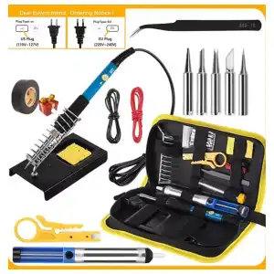 Kit cautin 13 psc estuche , 60w M0261 miniatura 2