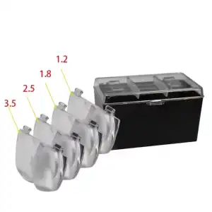 Lupa binocular de cabeza con luz LED, 4 lentes . Lupa de alta definición para multiusos. Herramienta de injerto de apicultura. M0522 miniatura 2