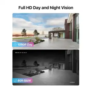 ZOSI Camaras de seguridad  8 canales 1080P con disco duro de 1 TB M0318 miniatura 3