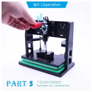 Plataforma de fijación universal Minjing-BY-20 M0525 miniatura 2