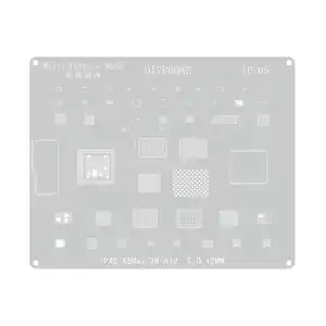 Plantilla Iphone 11 a 16  DIYPHONE de 0,12 mm BGA Stencil M0526 miniatura 2