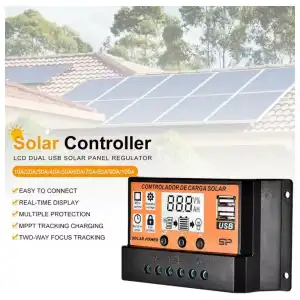 Controlador de carga Solar  PWM, 100 A PW M0786 miniatura 4