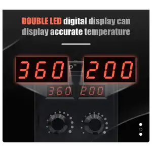 Estación de soldadura JCD 8586D 2 en 1 caliente de 750W M0395 miniatura 6