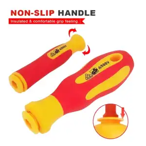 Juego destornilladores aislados 500v Profesional. M0114 miniatura 4