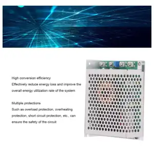 Convertidor de voltaje Buck DC a DC 50A 1000W con fan. M0167 miniatura 3