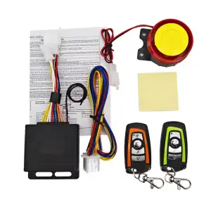 Alarma moto12v con arranque remoto (eléctricas) M0319 miniatura 1