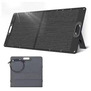 Panel Solar plegable 100w 18v USB tipo C . CTOLITY M0802 miniatura 1