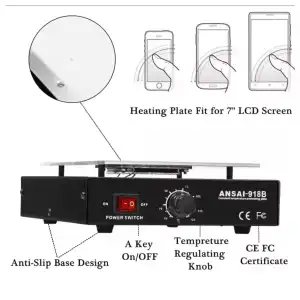 Máquina separadora de pantallas LCD ANSAI-918B miniatura 5