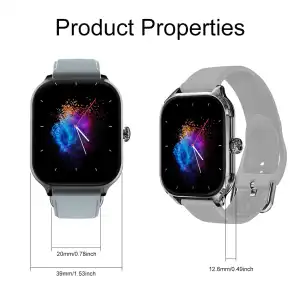 Reloj Inteligente  H6 Llamadas bluetooth, monitor de salud y actividad. M0397 miniatura 7