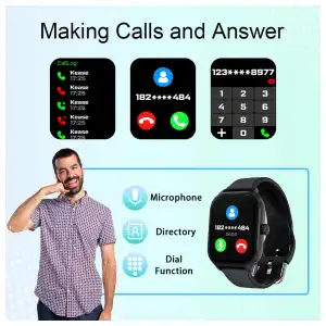 Reloj Inteligente  H6 Llamadas bluetooth, monitor de salud y actividad. M0397 miniatura 4