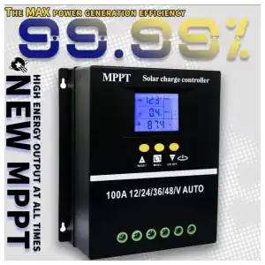 Controlador de carga solar POWERSOX MPPT  100a/80a miniatura 4