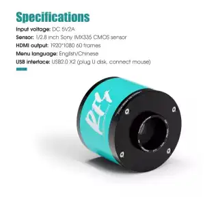 Cámara para microscopio }RF4 RF-2KC8 HD M0322 miniatura 6