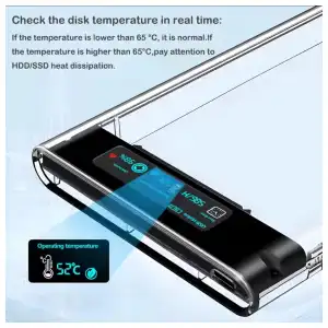 Carcasa para disco duro 2.5 USB 3.1 M0133 miniatura 6
