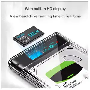 Carcasa para disco duro 2.5 USB 3.1 M0133 miniatura 5
