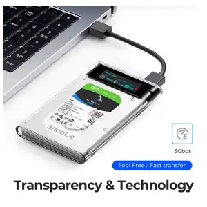 Carcasa para disco duro 2.5 USB 3.1 M0133 miniatura 4