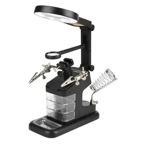 Lupa 3 en 1 con luz led  M0323 miniatura 1