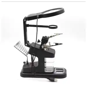 Lupa 3 en 1 con luz led  M0323 miniatura 4