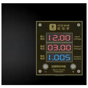 YCS Ishort Max-Dispositivo profesional de reparación para corto circuito, encendido y carga . 3 en 1 125w miniatura 2